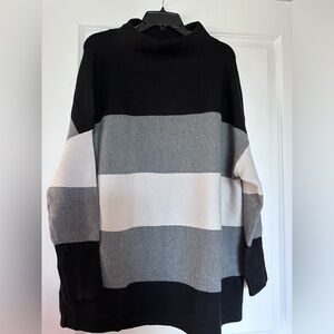 Long sleeve stripe sweater